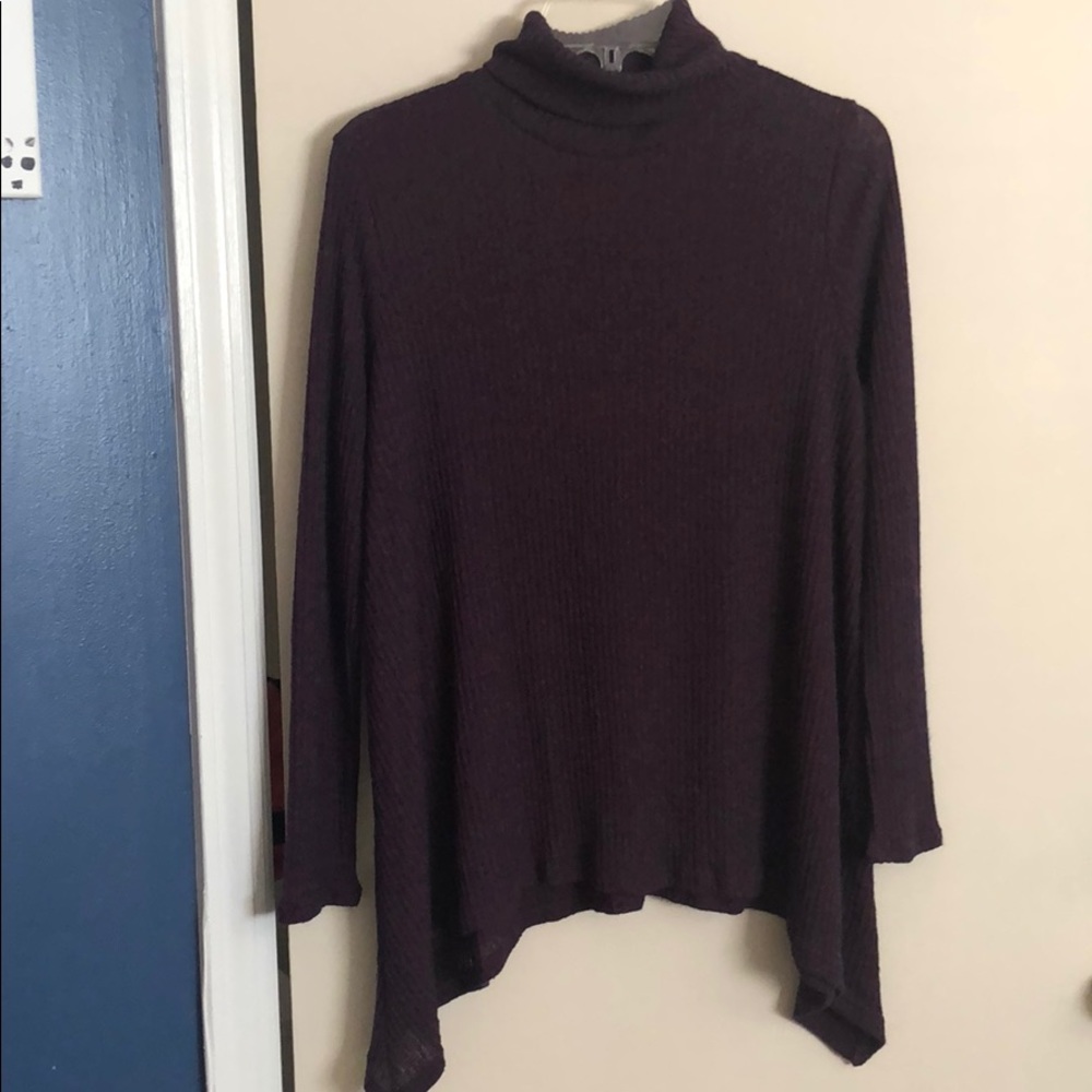 Design Lab (Lord & Taylor) Purple Turtleneck